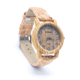 Eco-Friendly Watch with Natural Cork Strap: Stylish & Comfortable