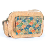 Printed Cork Crossbody Purse BAGF-071