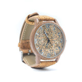 Handmade Eco-Friendly Cork Watch: Unisex (WA-187)