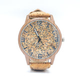 Handmade Eco-Friendly Cork Watch: Unisex (WA-187)