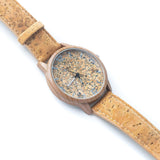 Handmade Eco-Friendly Cork Watch: Unisex (WA-187)