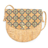 Eco-Friendly Mini Sling Bag: Cork & Stylish