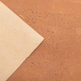 Burlywood brown cork textile sheet portuguese cork fabric COF-439