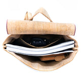 Unisex Cork Leather Backpack