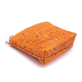 Orange and silver Cork Purses BAG-2050-B