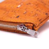 Orange and silver Cork Purses BAG-2050-B