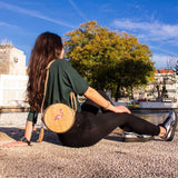 cork bag vegan leather