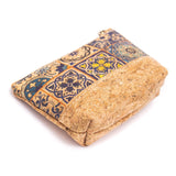 Porte-monnaie et porte-cartes à fermeture éclair à carreaux BAG-2048-D (5 unités)