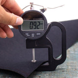 Turquoise green with silver cork textile sheet COF-366 - CORKADIA