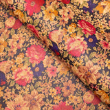 Flower pattern fabric made from Cork COF-372 - CORKADIA
