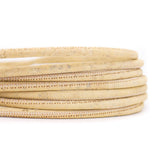 Beige cork cord 10m length