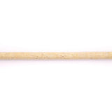 Beige cork cord 10m length