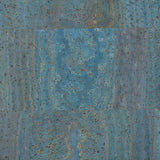 Turquoise blue Portuguese Cork Fabric COF-125 - CORKADIA