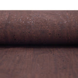 Premium Solid Marron Cork Fabric COF-12