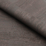 Dark brown cork fabric