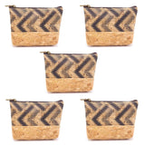 Pattern zipper coin and card purse BAG-421-C (5 units)