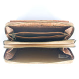 Eco-Friendly Phone Crossbody: Stylish Cork & Organized