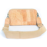Eco-Friendly Phone Crossbody: Stylish Cork & Organized