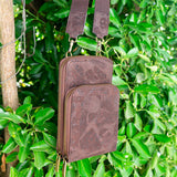 Eco-Friendly Phone Bag: Stylish Cork with Multiple Compartments