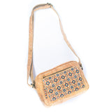 Printed Cork Crossbody Purse BAGF-071