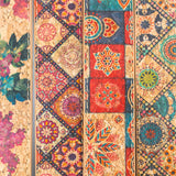 Floral Finesse: Women's Cork Belt with Nature's Charm