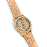 Sustainable Timekeeping: Natural Cork Watch (Unisex) - WA-366