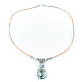 Women's Portuguese cork necklace N-100-MIX-4