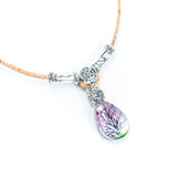 Women's Portuguese cork necklace N-100-MIX-4