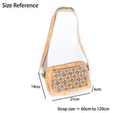 Printed Cork Crossbody Purse BAGF-071