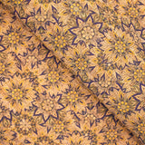 Cork fabric sheet Portuguese pattern