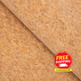 Agglomerate Natural Cork Fabric