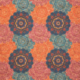 Flower pattern cork fabric cork sheet korkstoff COF-310 - CORKADIA