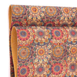 Cork fabric tile with mosaic design COF-289 - CORKADIA