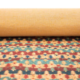 Vibrant cork fabric - Christmas tree pattern