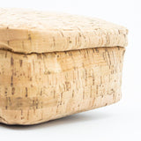 Man bag with cork leather