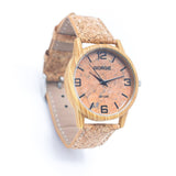 Eco-Friendly Timepiece: Natural Cork Watch (Unisex)