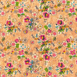 Floral Bunch Cork Fabric- Cof-387-A Cork Fabric