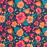 Flower Bush Pattern Cork Fabric Cof-391-A Cork Fabric