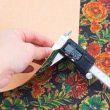 Flowers Pattern Cork Natural Fabric Cof-333-B Cork