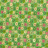 Garden Floral Cork Fabric Cof-347-A Cork Fabric
