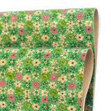 Garden Floral Cork Fabric Cof-347-A Cork Fabric