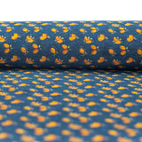 Lemon Print Natural Cork Fabric Cof-178 Cork Fabric