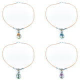 Women's Portuguese cork necklace N-100-MIX-4