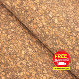 Natural Cork Fabric Original Wood Grain Cof-344