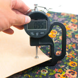 Natural Cork Fabric With Black Butterfly And Floral Patterns Cof-476 Cork Fabric