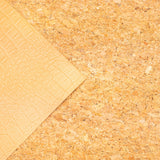 Natural Cork Fabric With Embossed Texture Effect Cof-479 Cork Fabric