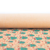 Owl Pattern Cork Fabric Cof-258-A Cork Fabric
