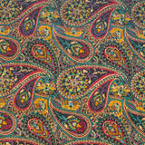 Paisley Pattern Printed Natural Cork Fabric Cof-473 Cork Fabric