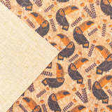 Pecan And Twig Cork Fabric Cof-358-A Cork Fabric