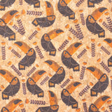 Pecan And Twig Cork Fabric Cof-358-A Cork Fabric